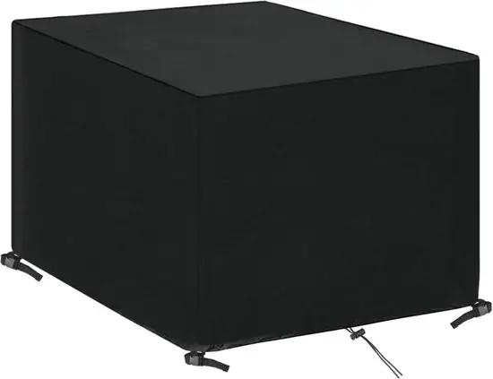 Copertura protettiva acqua resistente per mobili da giardino - quadrata - protezione UV - 135 cm x 135 cm x 75 cm Non Perdere