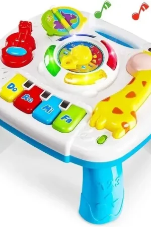 Promozione Tavolo da Gioco per Bambini con Luce e Suono - Regalo per l'Infanzia Precoce